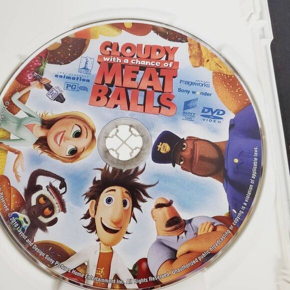 Cloudy With a Chance of Meatballs (2009 Film) [DVD] - Picture 3 of 5